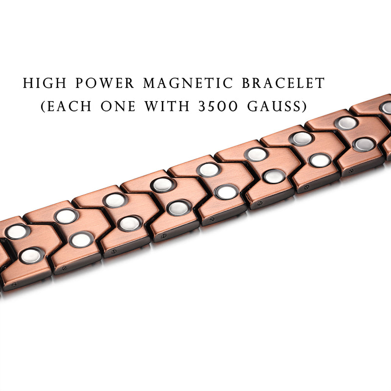 Amazon.com: Smarter LifeStyle Elegant Titanium Magnetic Bracelet for Men  and Women- Adjustable Bracelet Length with Sizing Tool for Perfect Fit,  Women Mens Bracelet (Black) : Health & Household